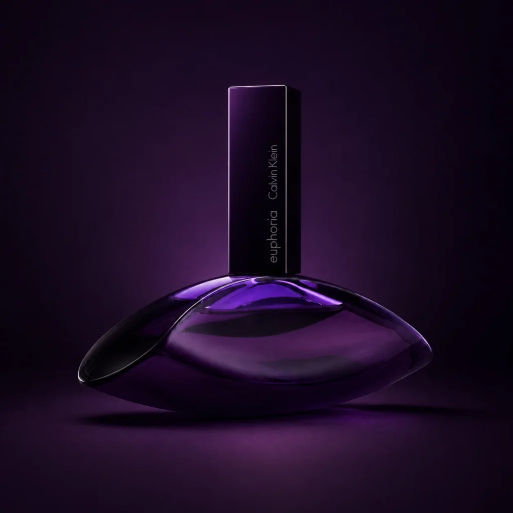 Lilla tooniga Calvin Klein Euphoria parfüümi tootefoto